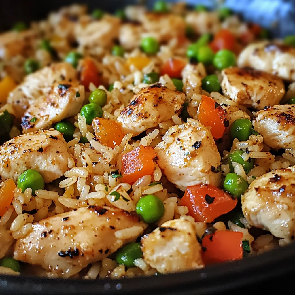 Easy Chicken Pepper Rice Skillet Recipe for Bold, Home-Cooked Flavor