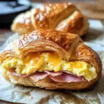 Easy Croissant Breakfast Sandwiches