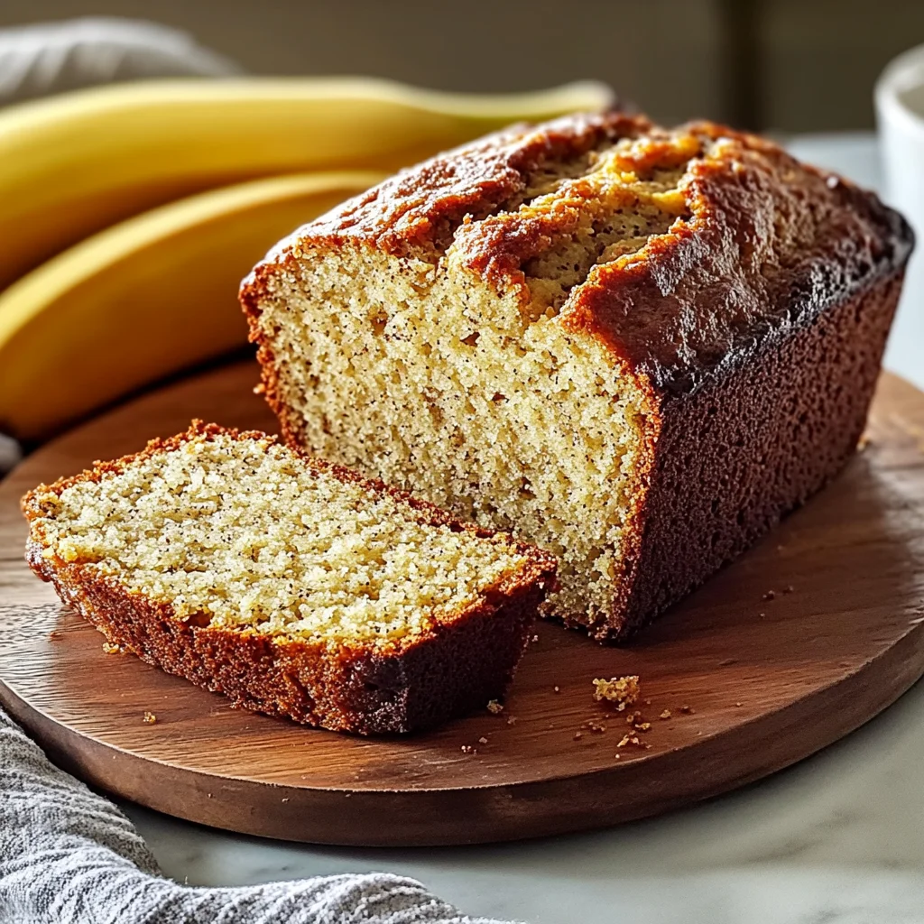 Easy Moist Banana Bread