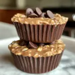 Easy Peanut Butter Protein Oatmeal Cups