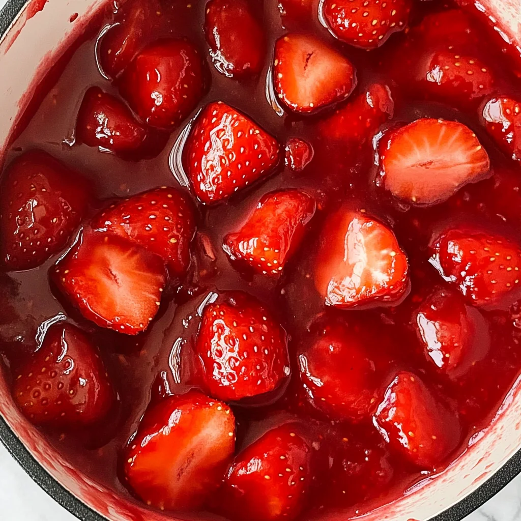 Easy Strawberry Topping (Strawberry Sauce)