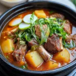 Gamjatang (beef Bone Soup)