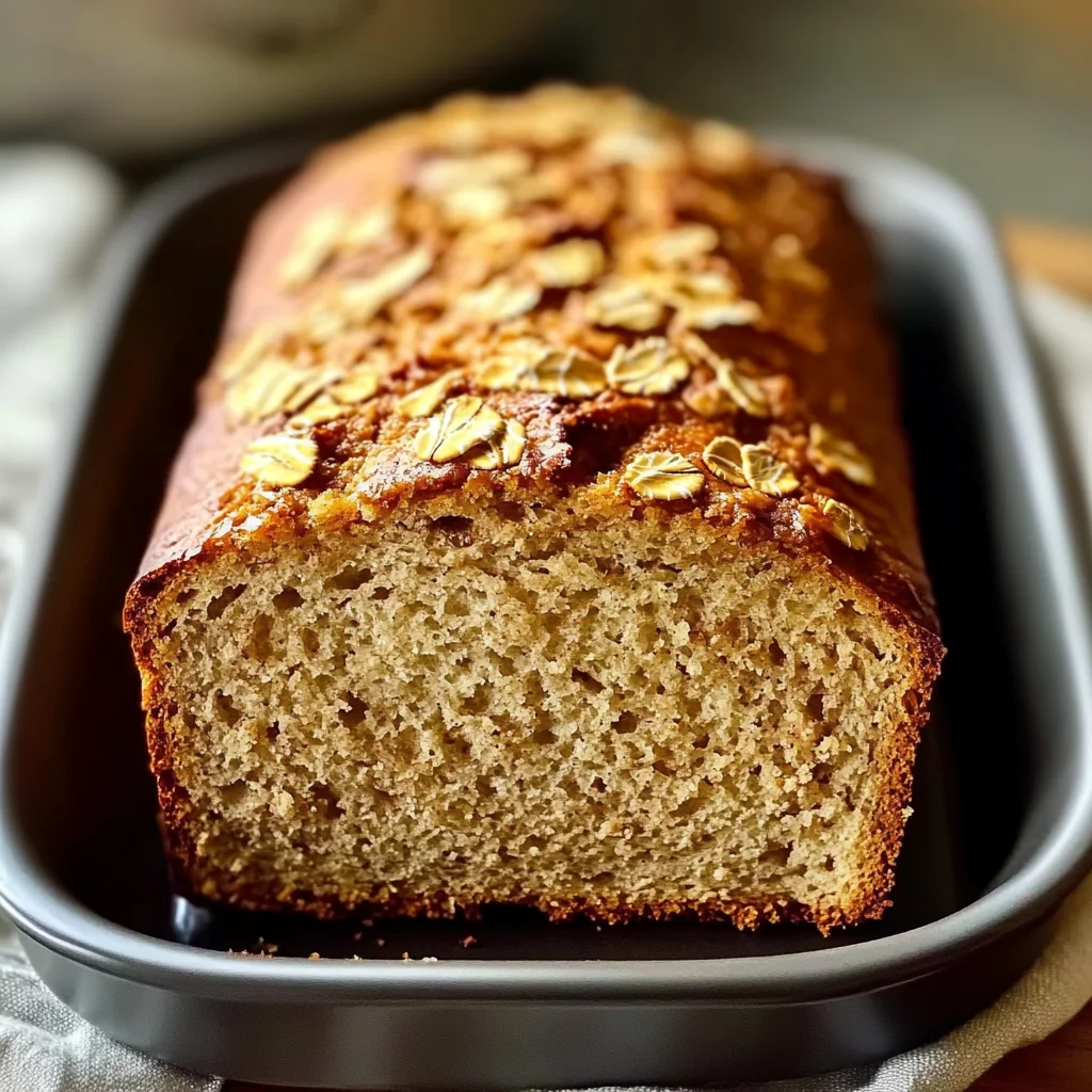 Honey Cinnamon Oatmeal Bread
