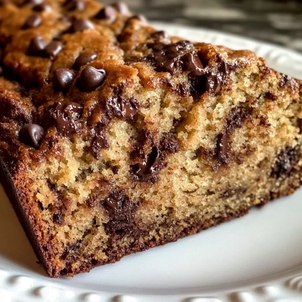 Irresistible Super Moist Chocolate Chip Banana Bread