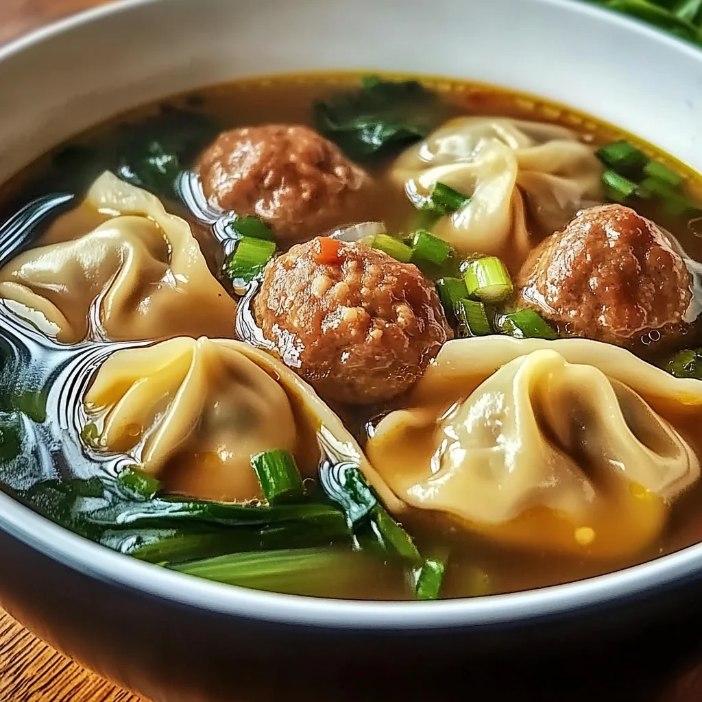 Lazy Wonton Soup