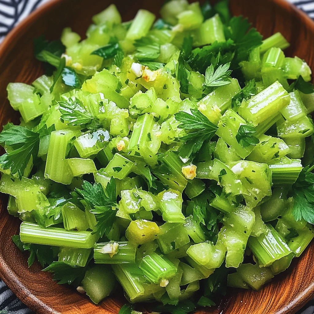 Lemony Celery Crunch Salad
