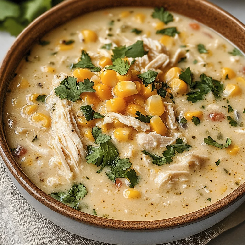 Mexican Street Corn White Chicken Chili Recipe