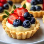 Mini Fruit Tarts With Pastry Cream