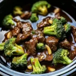 Savory Crock Pot Beef and Broccoli - Alrightwithme