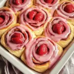 Strawberry Cinnamon Rolls