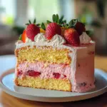 Strawberry Lemonade Cake