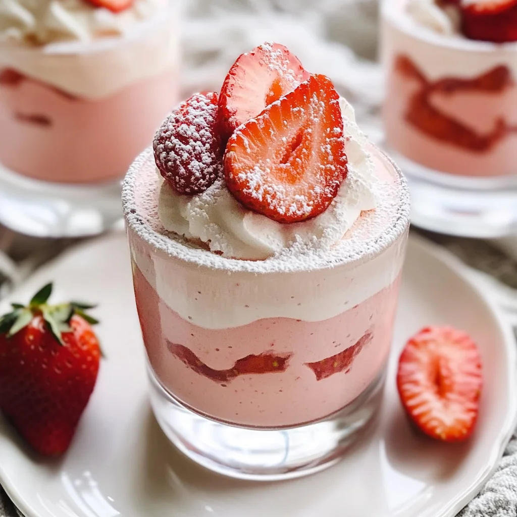 Strawberry Mousse