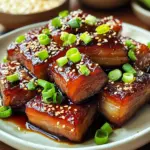 Sweet and Sticky Asian-Style beef Belly Recipe