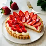 Tarte diplomate aux fraises