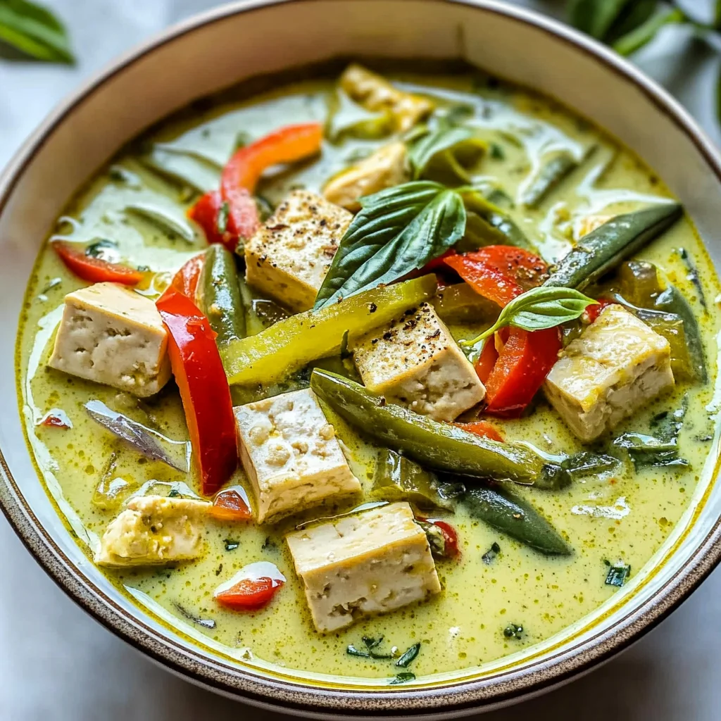 Vegetarian Thai Green Curry