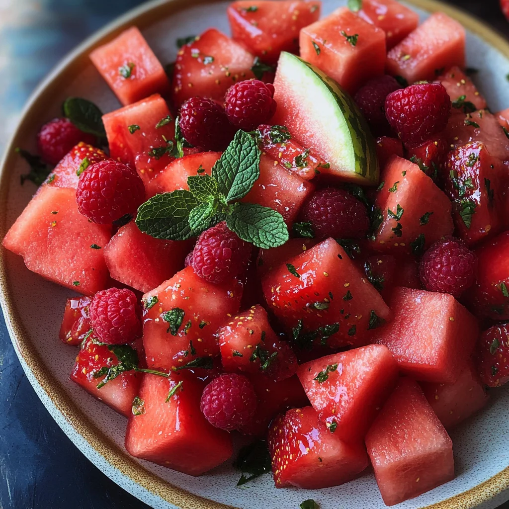 Watermelon Fruit Salad