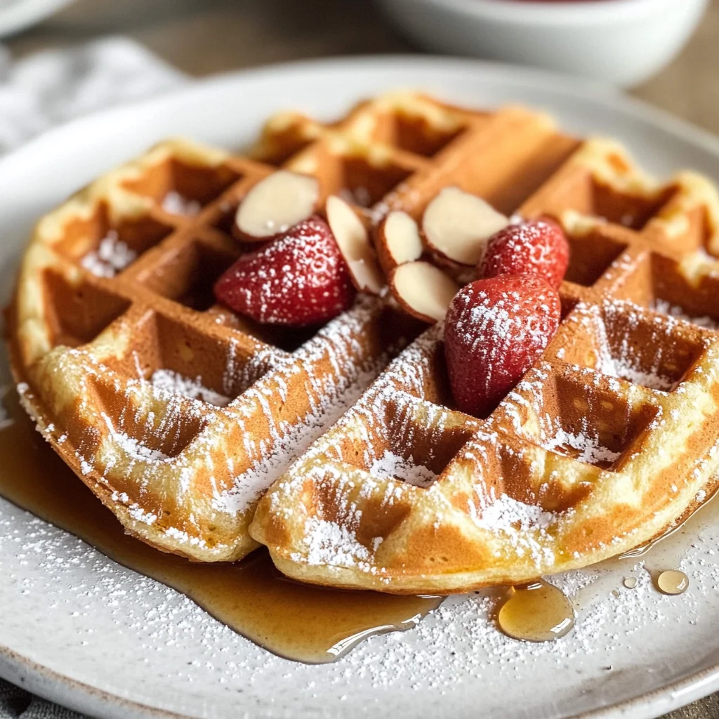 Almond Flour Waffles Recipe