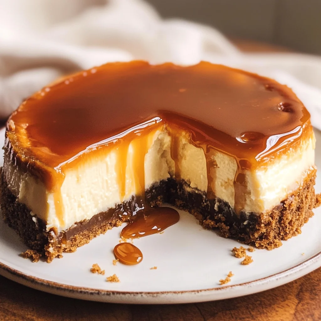BEST SALTED CARAMEL CHEESECAKE RECIPE