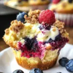 Berry Cream Cheese Muffins
