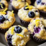 Blueberry and Lemon Zest Cottage Cheese Bites