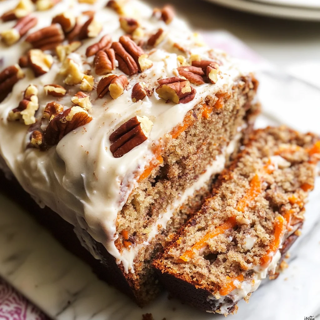 Carrot Cake Banana Bread