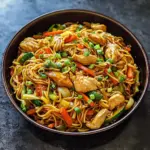 Chicken Chow Mein with the Best Chow Mein Sauce