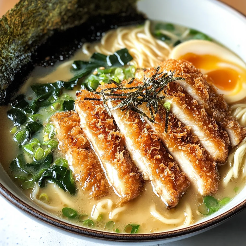 Chicken Katsu Ramen Recipe