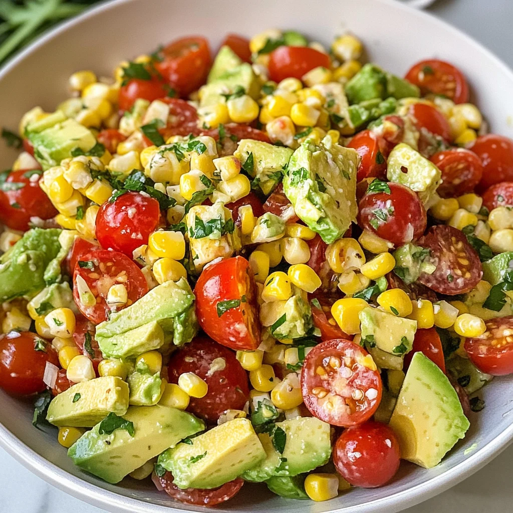 Corn Tomato Avocado Salad