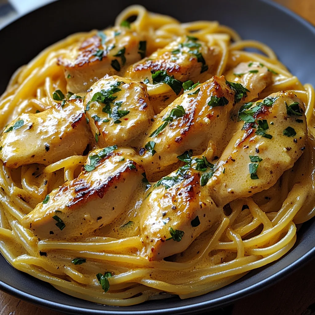 Cowboy Butter Chicken Linguine