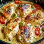 Creamy Pepperoncini Chicken Skillet Recipe - Quick & Easy