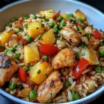 Create a Flavorful Pineapple Chicken Rice in Just 5 Steps!
