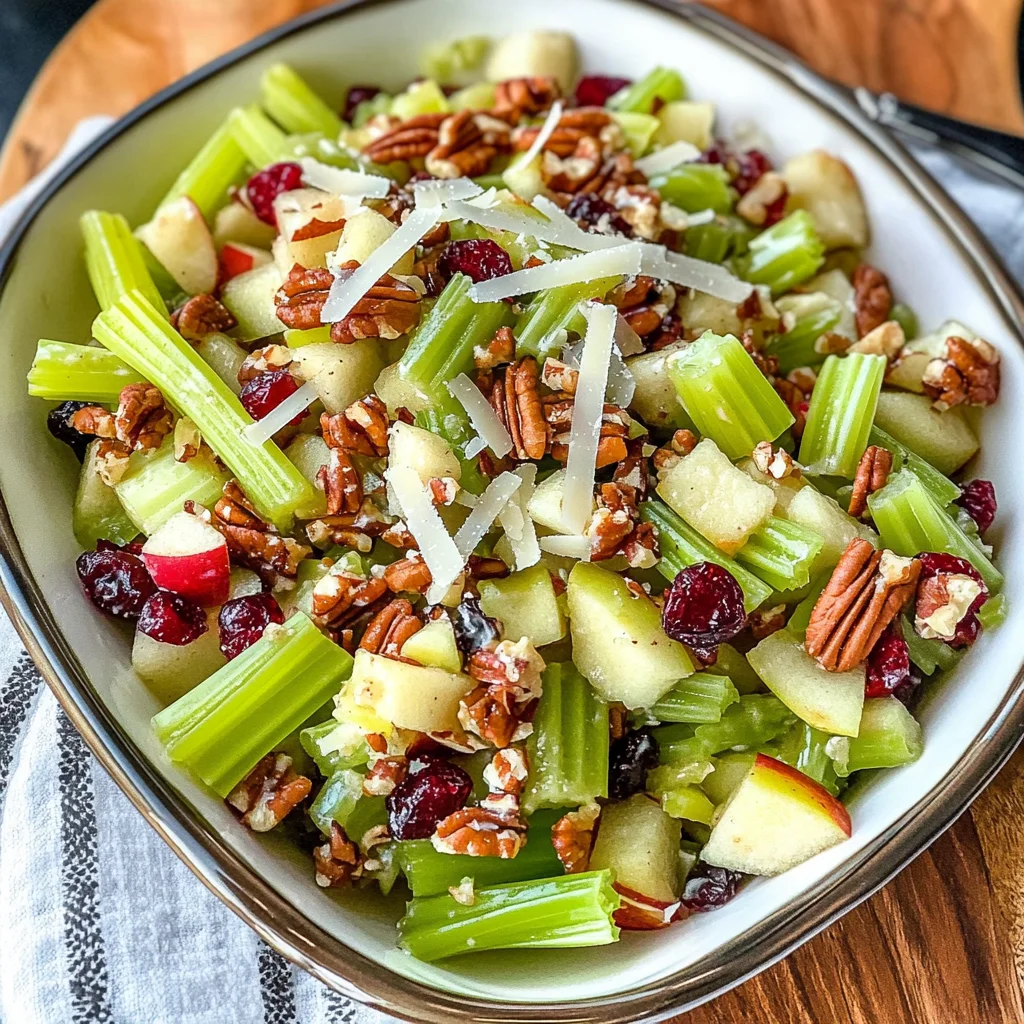 Crunchy Celery Apple Salad Recipe