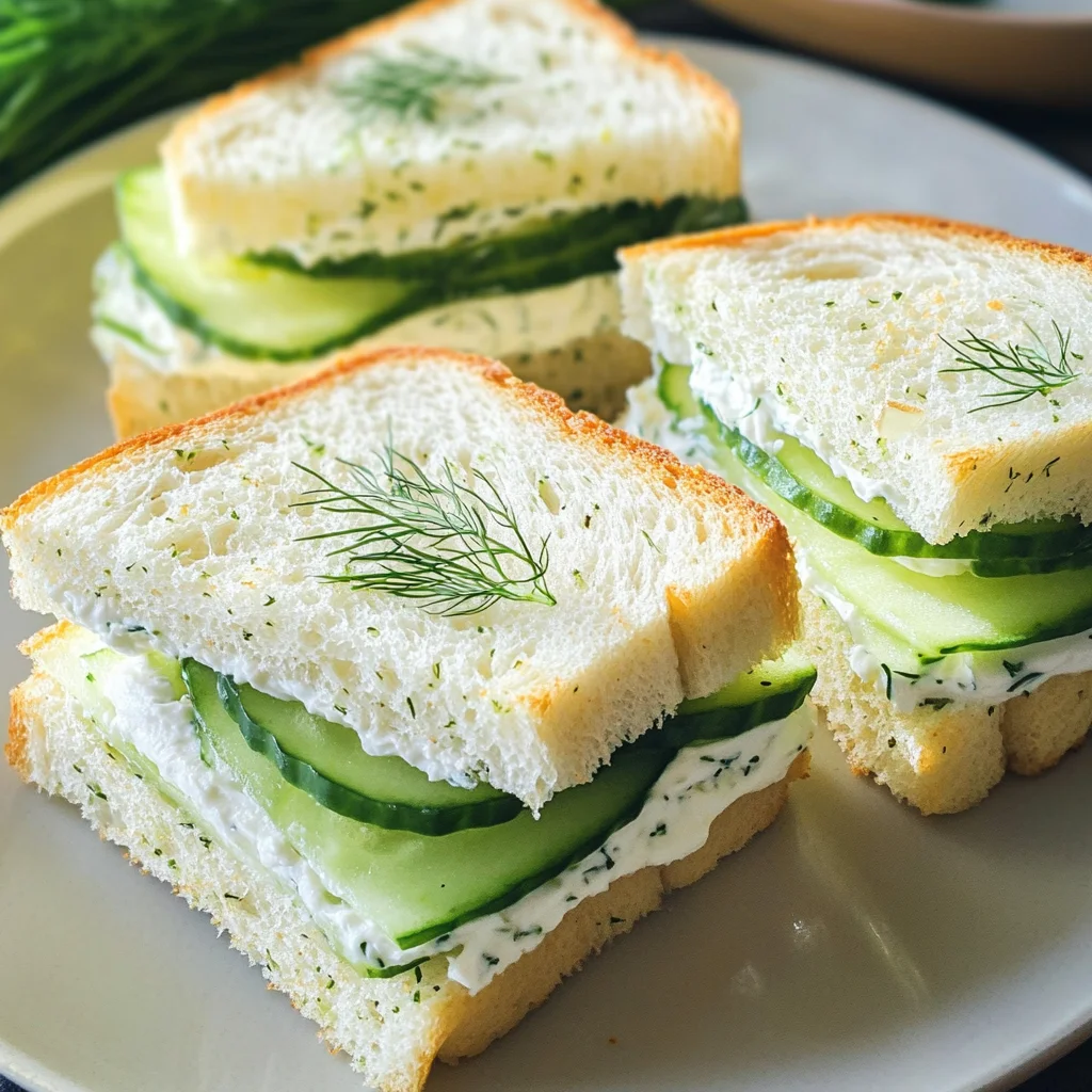 Cucumber Sandwiches