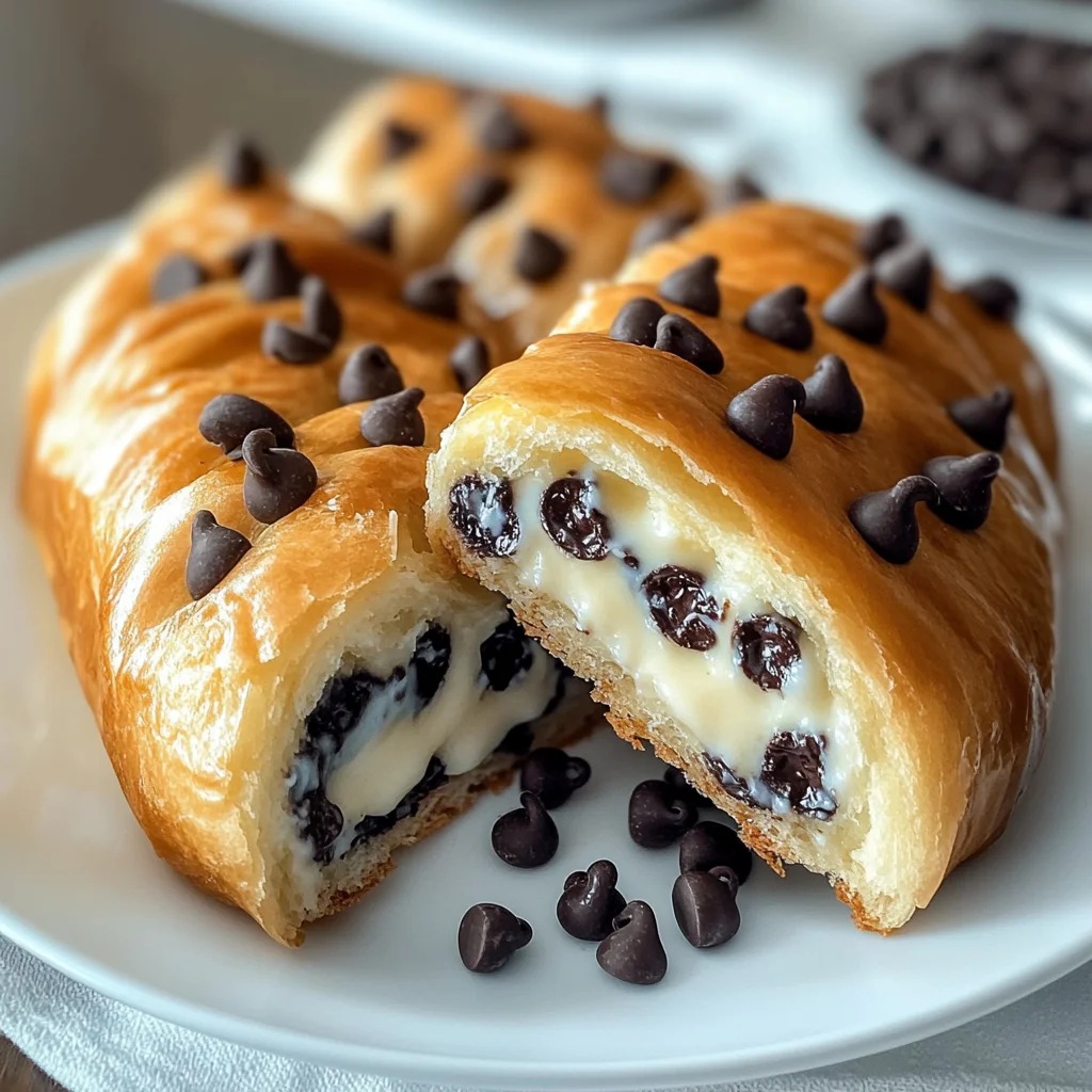Decadent Chocolate Chip Vanilla Custard Brioches to Indulge