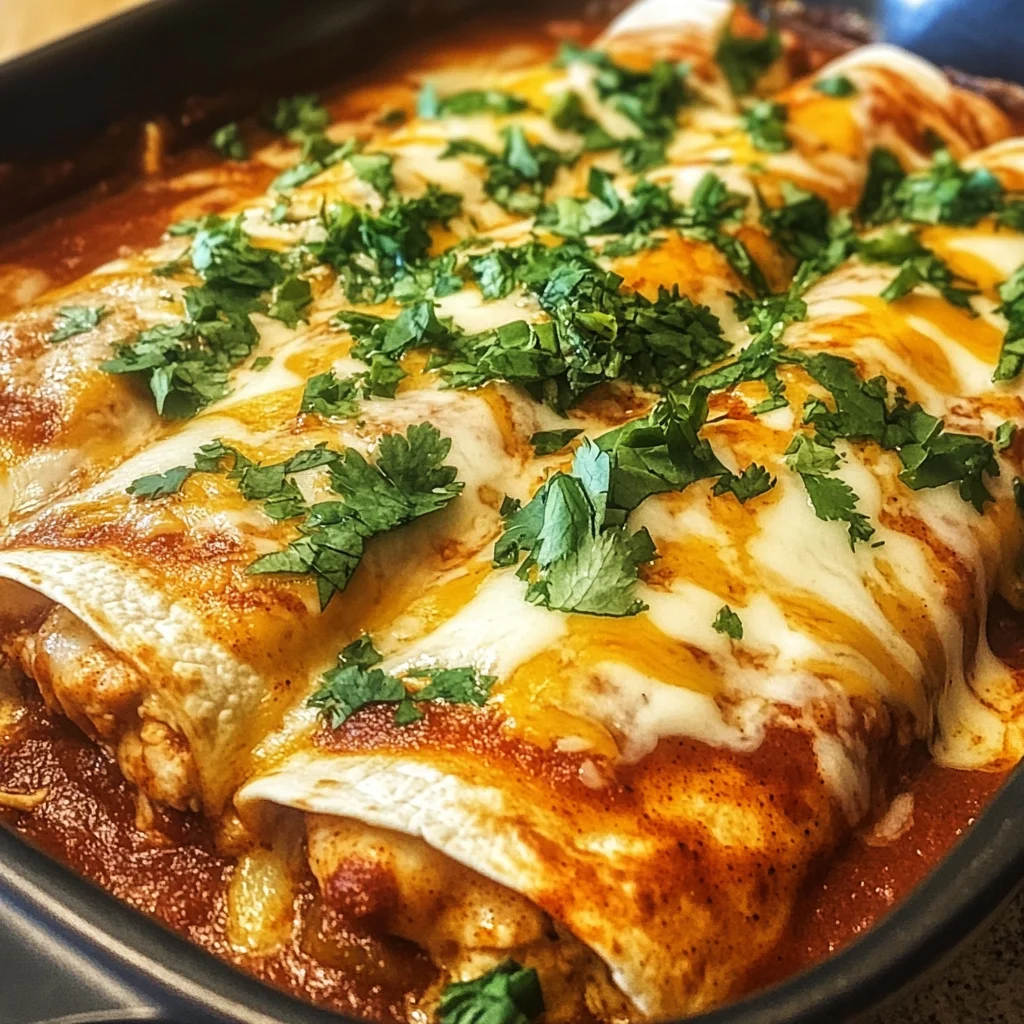 Delicious Chicken Enchiladas