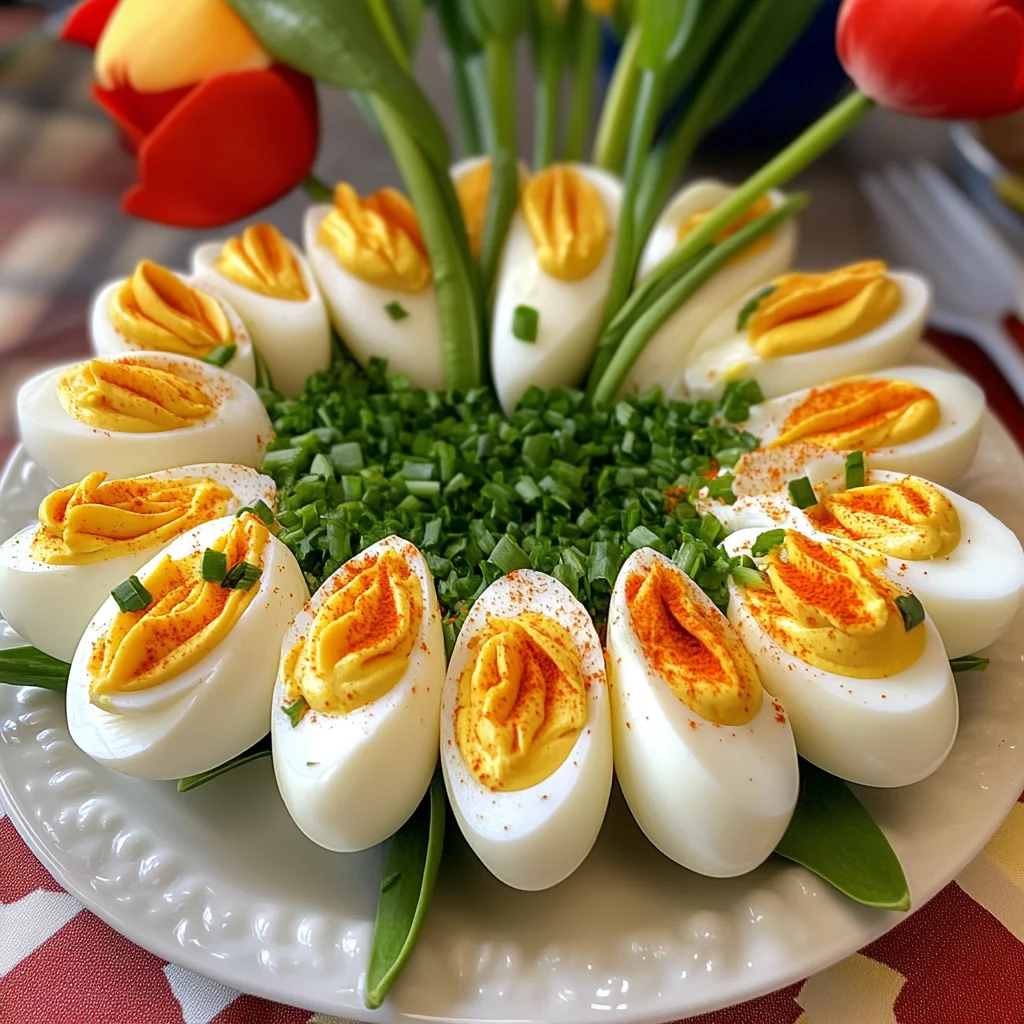 Deviled Egg Bouquet