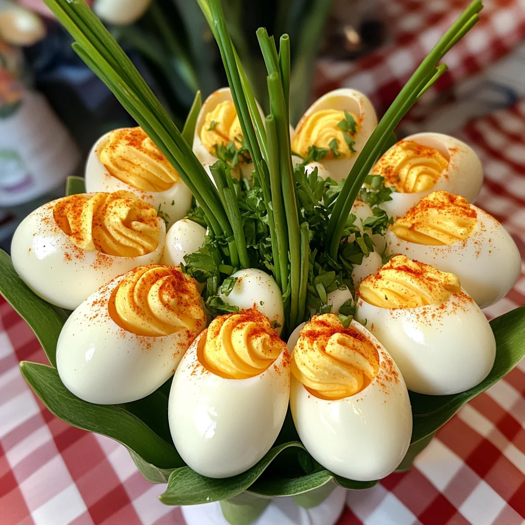 Deviled Egg Bouquet