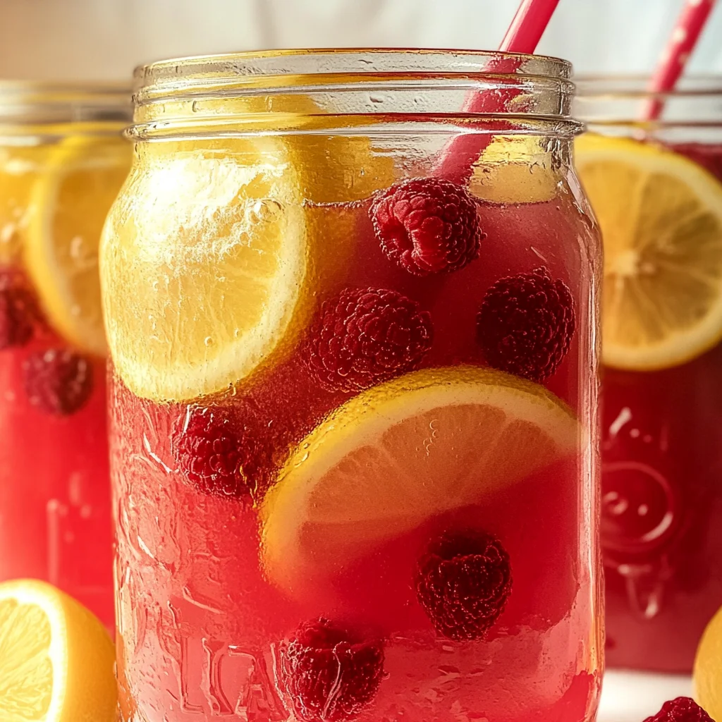 Fresh Raspberry Lemonade Recipe