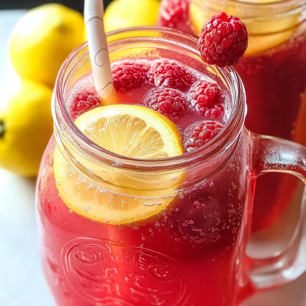 Fresh Raspberry Lemonade Recipe