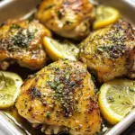 Greek Lemon Chicken Thighs