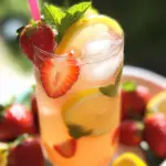 Homemade Strawberry Lemonade
