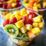 Homemade Tropical Fruit Cups