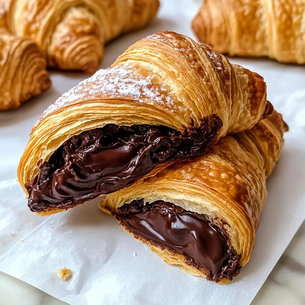 Irresistible Chocolate Croissants That Wow Everyone at Home