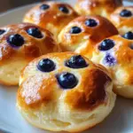 Magical Cottage Cheese Blueberry Cloud Bread Recipe