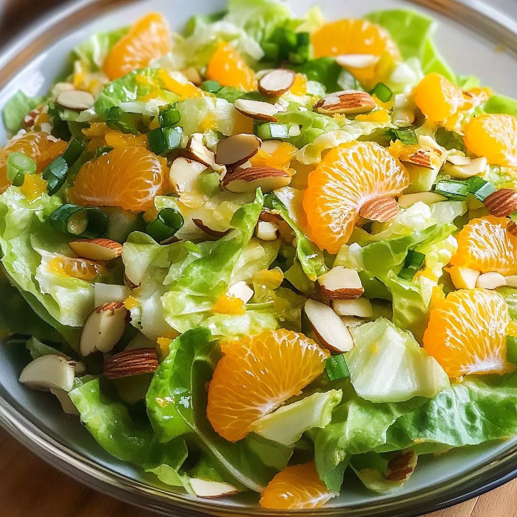 Mandarin Almond Salad