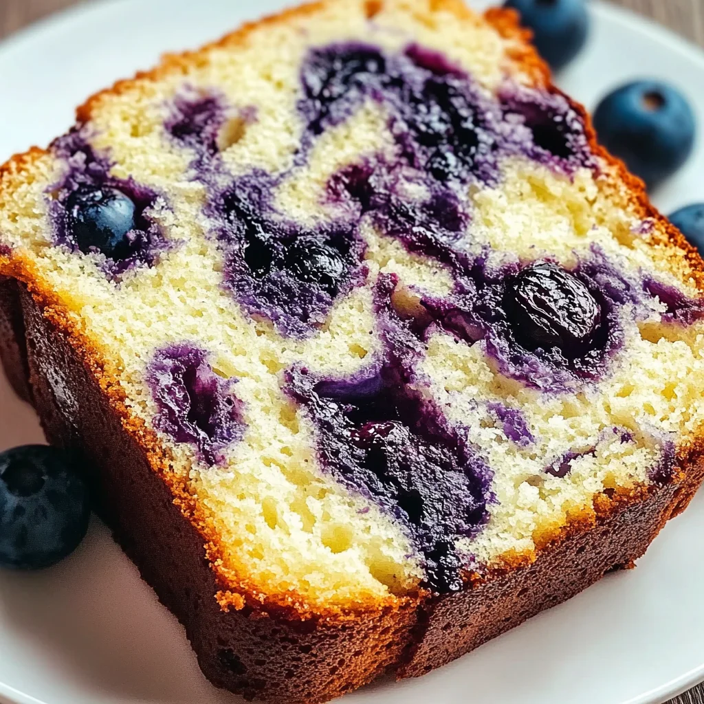 Moist Blueberry Cream Cheese Loaf You'll Love