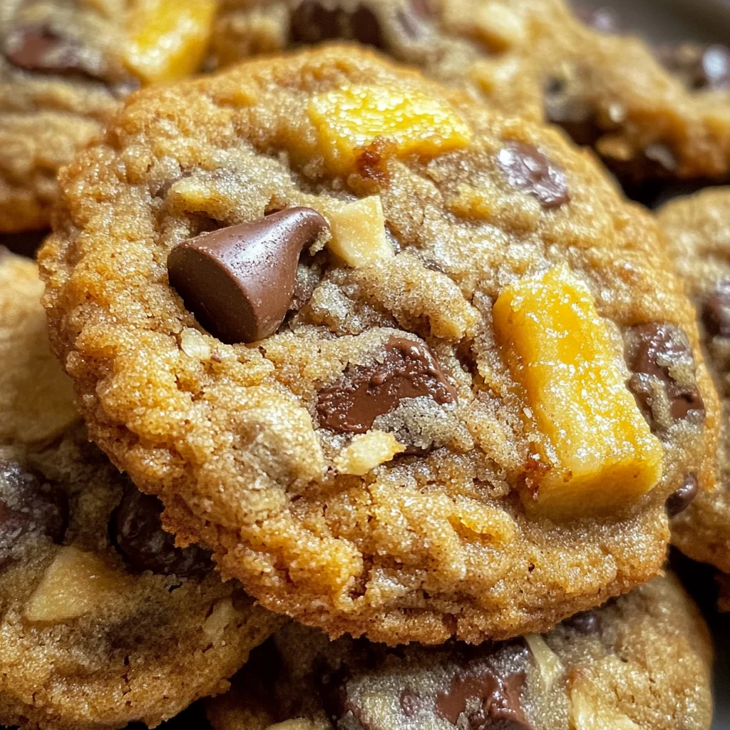 Peanut Butter Banana Cookies