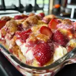 Perfect Strawberry Cream Cheese Cobbler Recipe