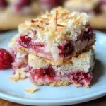 Raspberry Coconut Bars Recipe