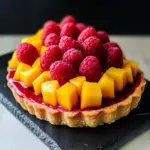 Raspberry Mango Tart